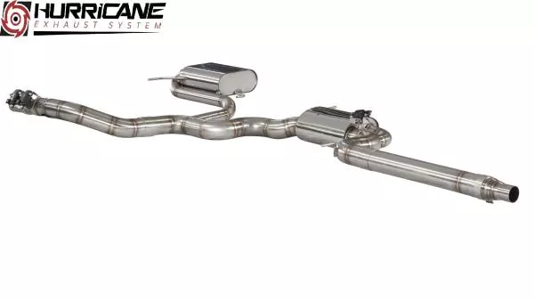 Hurricane Exhaust 3.5" ECE Klappenanlage für Seat Leon Cupra ST 280 FWD 5F V3